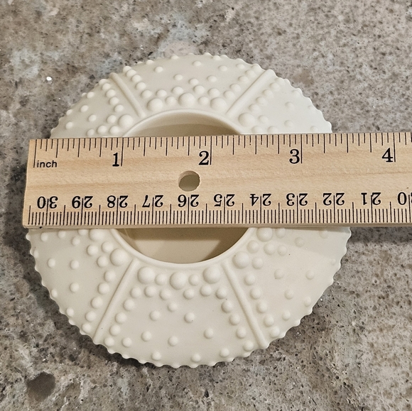 NIB Partylite Tea Votive Sea Drifters Bisque Candle Holders Set of 3 - Picture 8 of 14